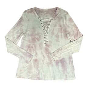 American Eagle Soft & Sexy T V-Neck Medium Color Lilac